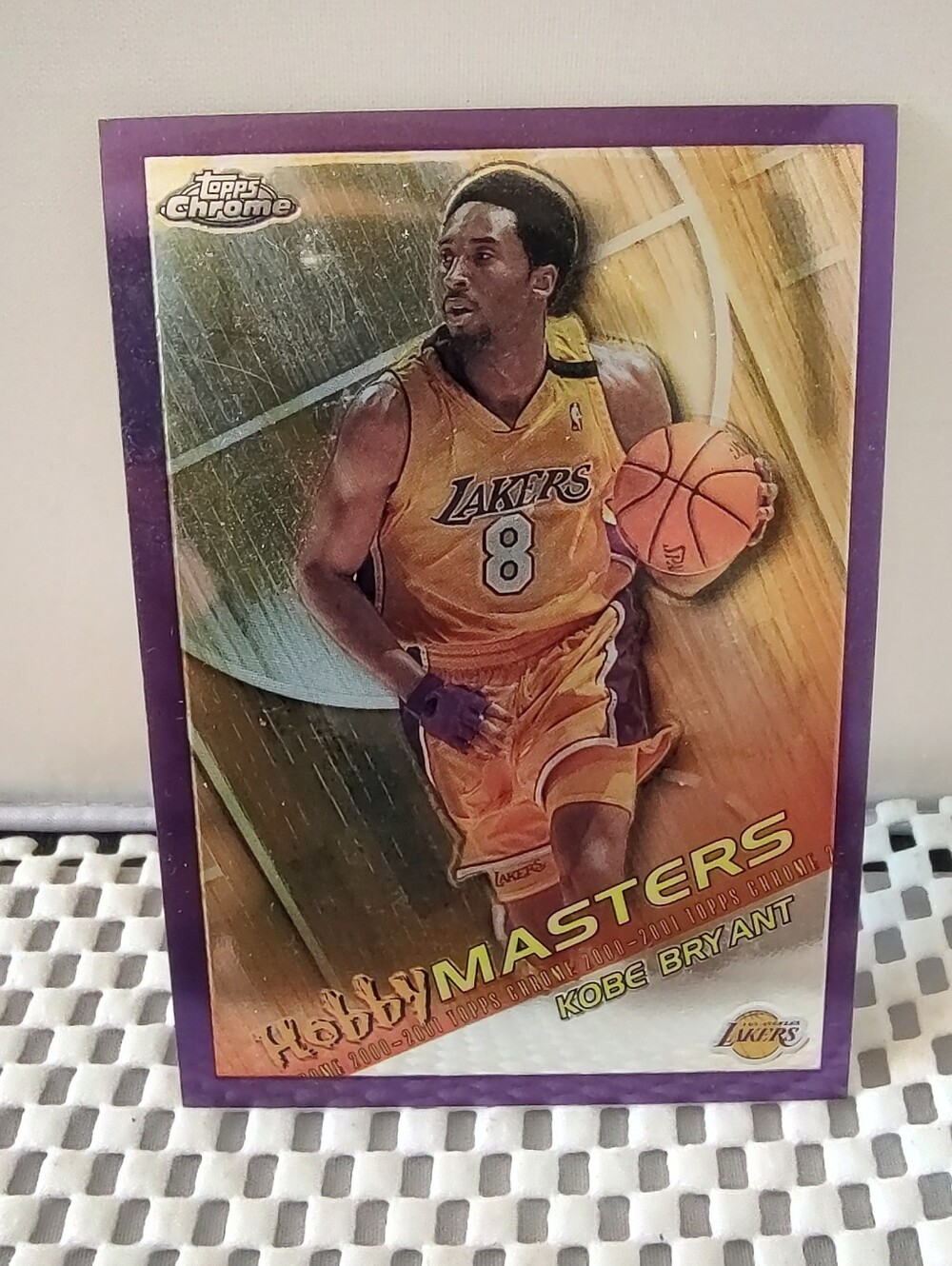 Kobe Bryant Los Angeles Lakers 2001 Basketball Trading Card Topps Chrome